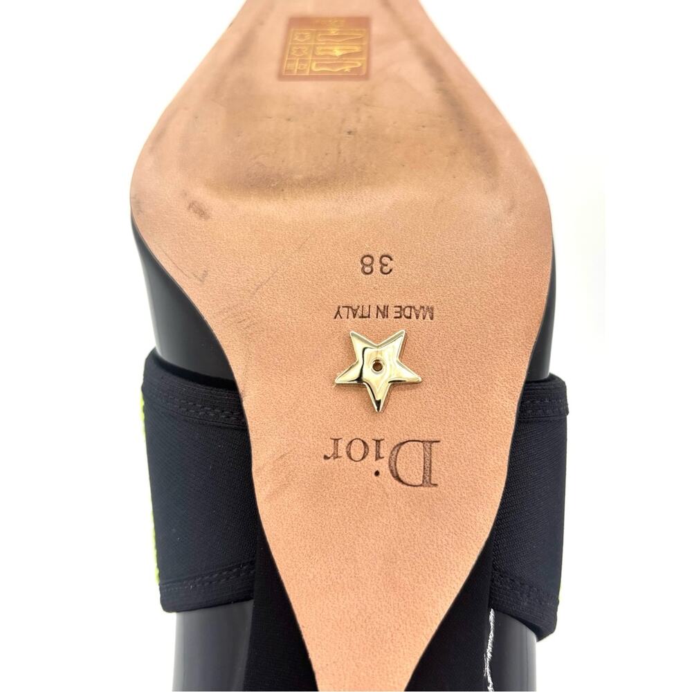 Christian Dior x Roger Vivier Black Patent Leather 62-22 Maryjane Pumps 38 - Picture 7 of 8